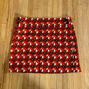 Patterned Mini Skirt!